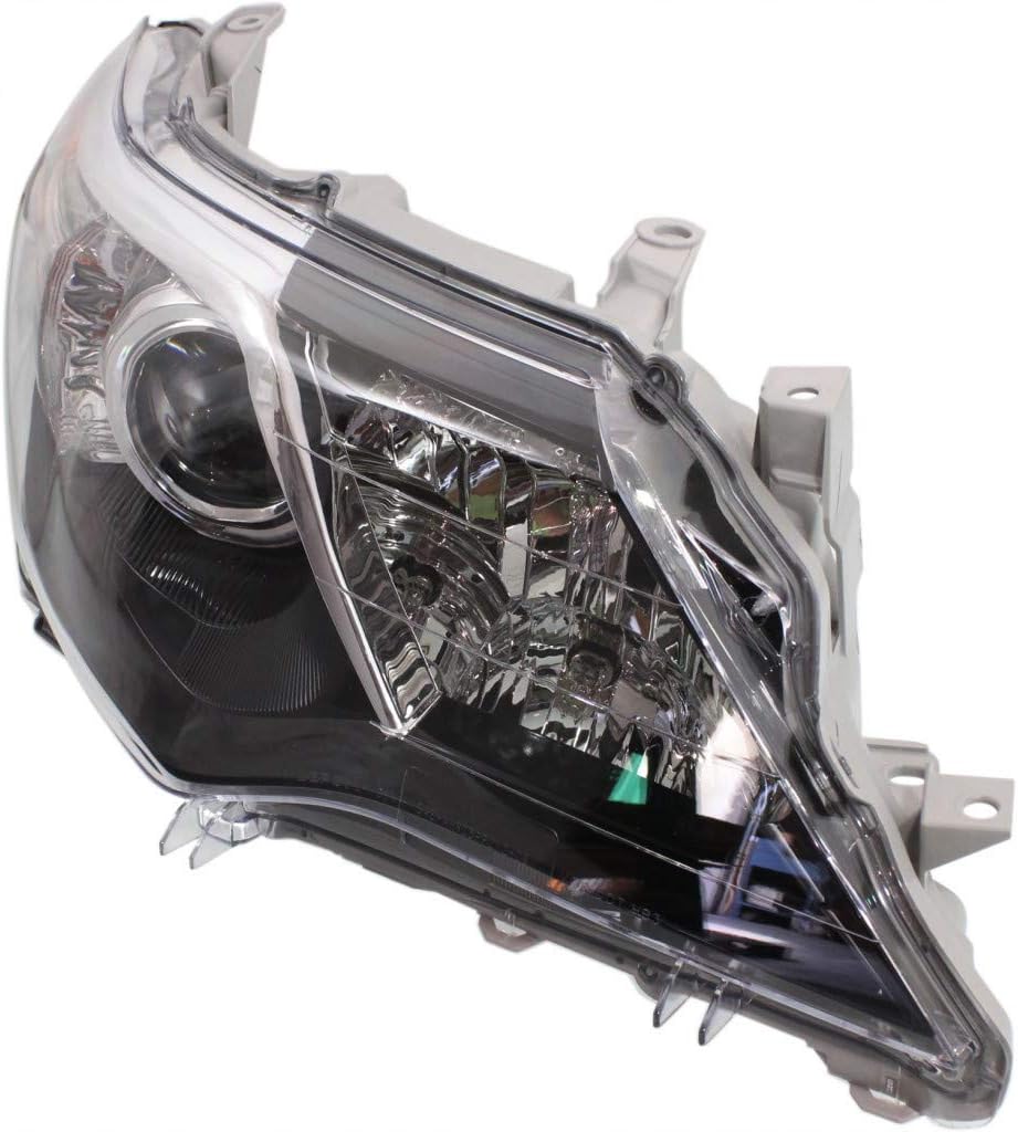 Passenger Side Halogen Headlight for Toyota Camry 2012 2013 2014 SE/Sport Model V5502