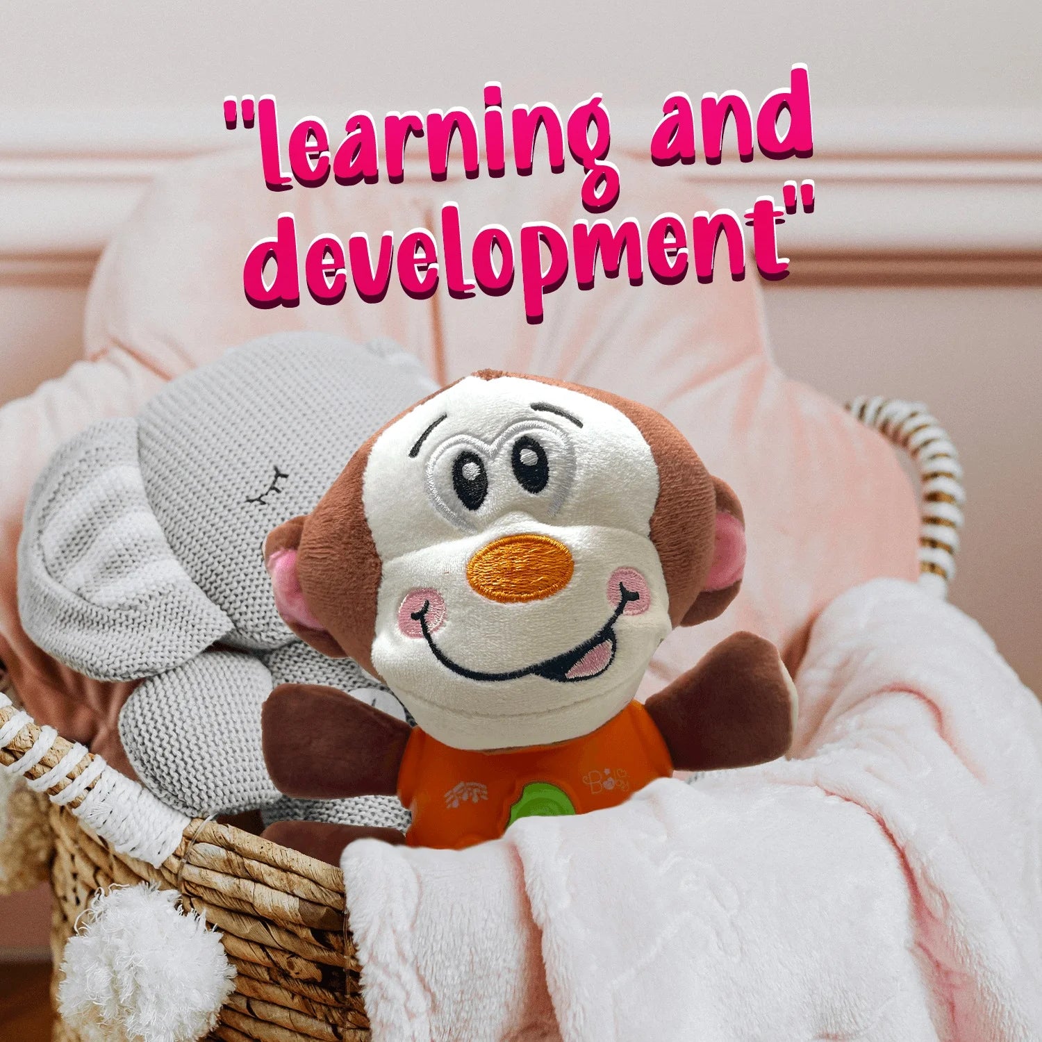 Disney Baby Musical Plush Monkey Toy E649