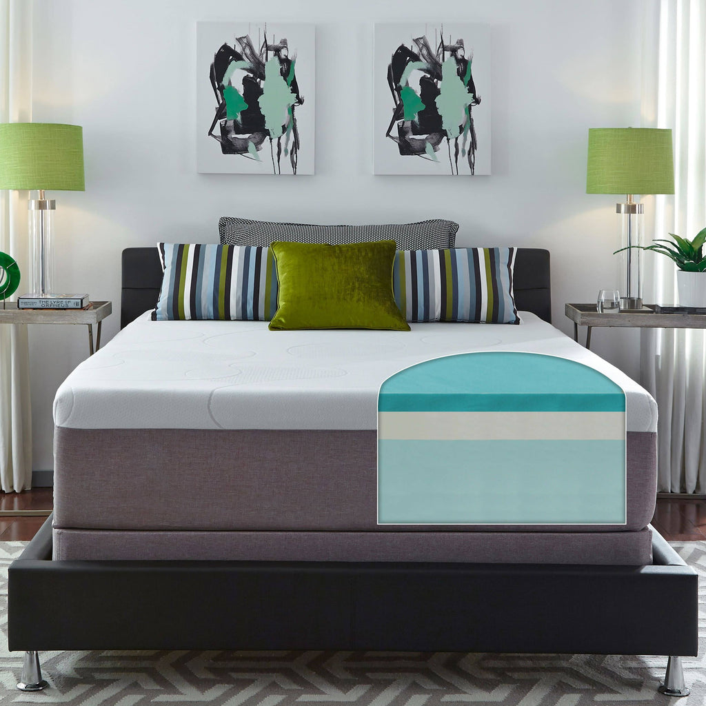 14-inch Gel Memory Foam Mattress Set - Full - Medium A9979