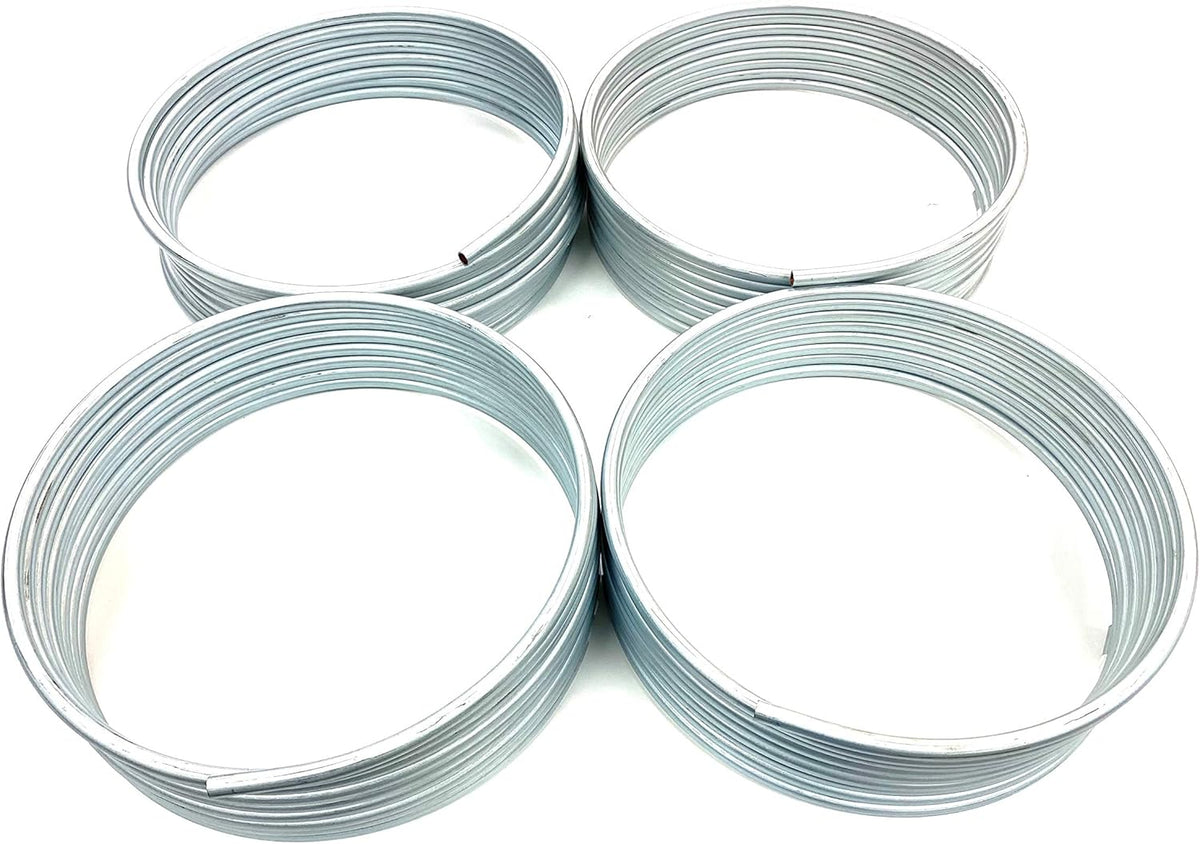 Four Coils of 25 Foot Zinc Plated 5/16 Inch Tubing Pack of 2 Y97383