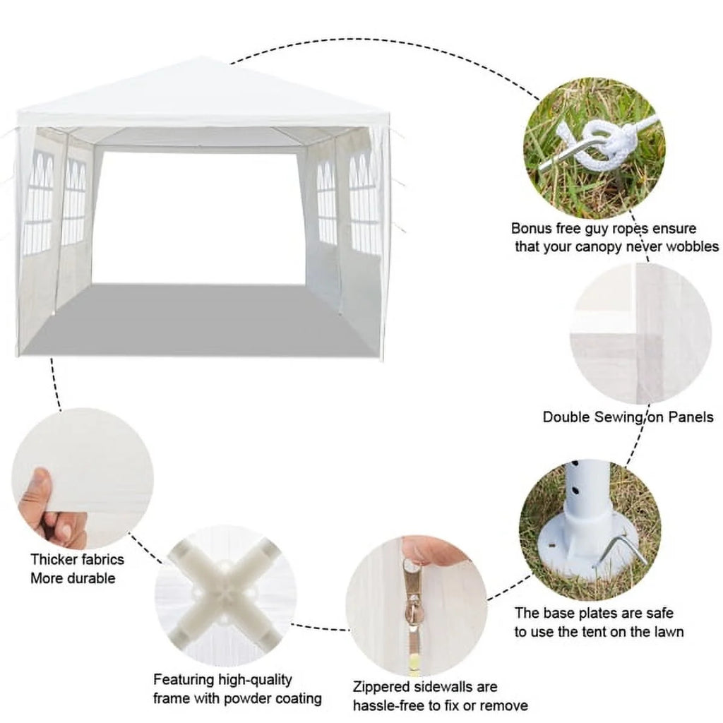 3 x 9m Five Sides Waterproof Tent A49043