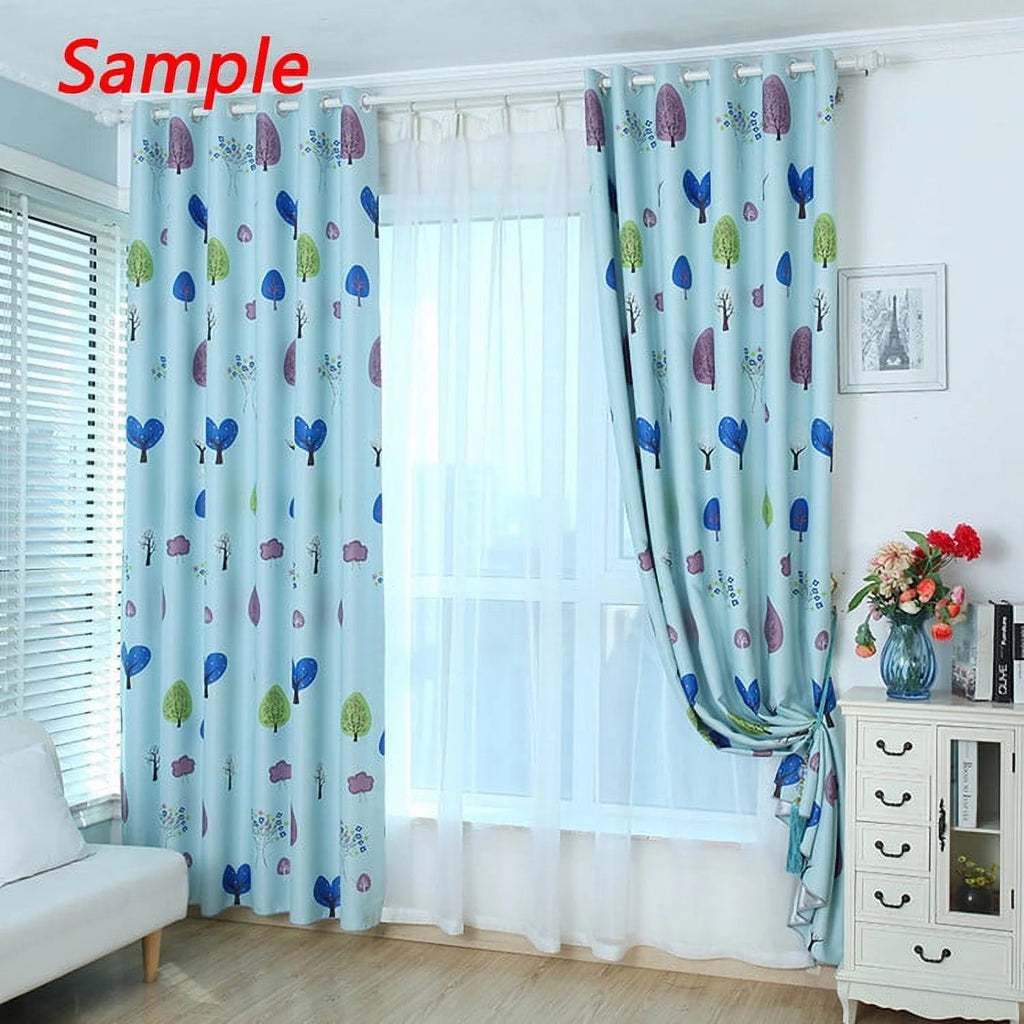 52x84 inches Blackout Window Curtain Two Piece E64851