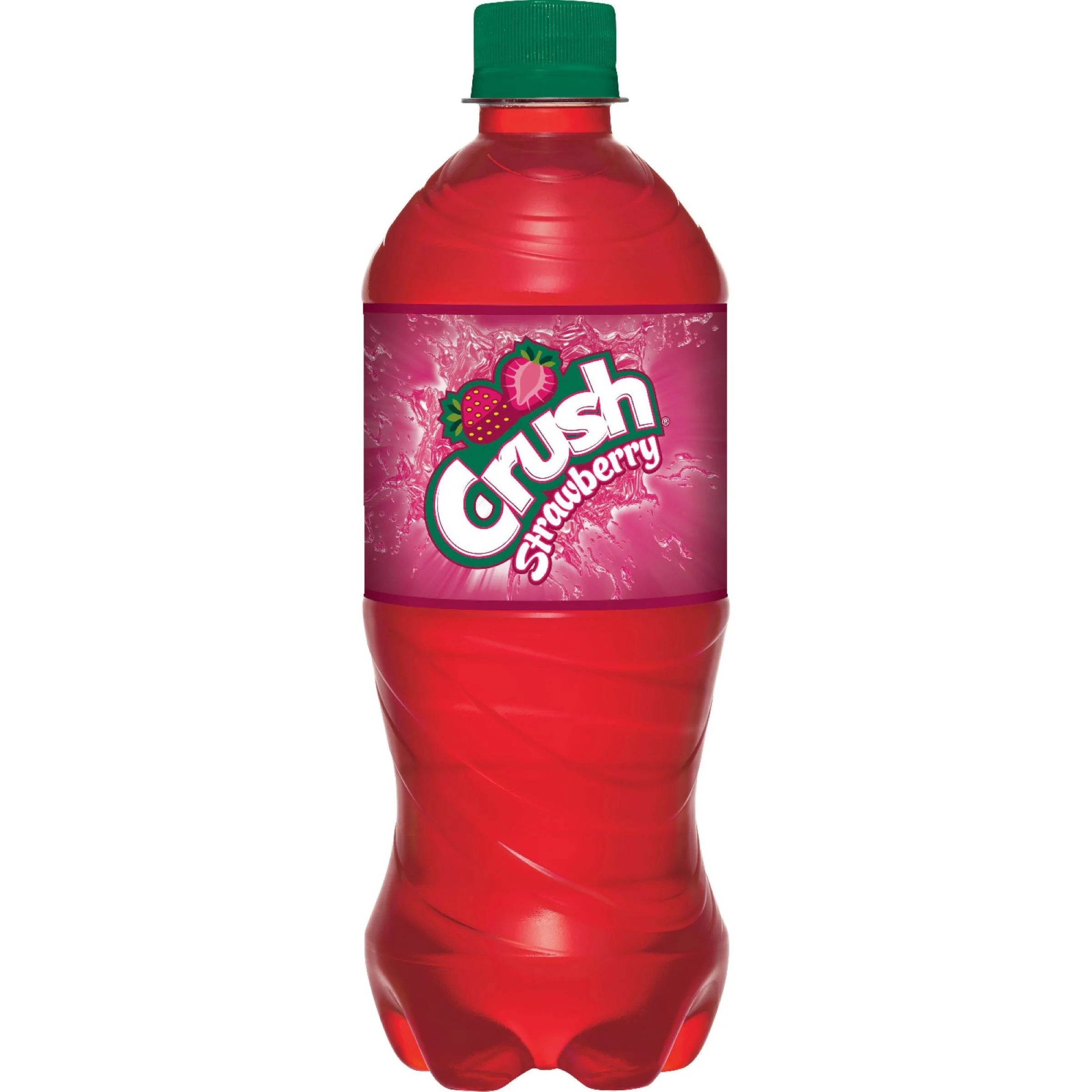 Crush Strawberry Soda 20oz Bottles, Quantity of 12 Q867818