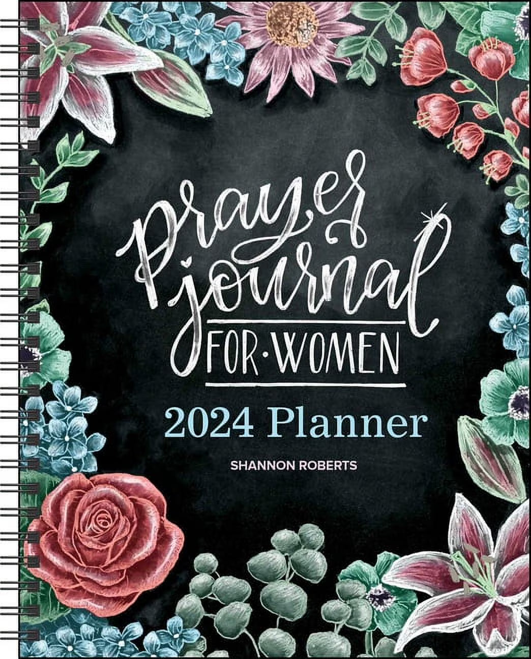Prayer Journal 12-Month 2024 Monthly/Weekly Planner Calendar V559406