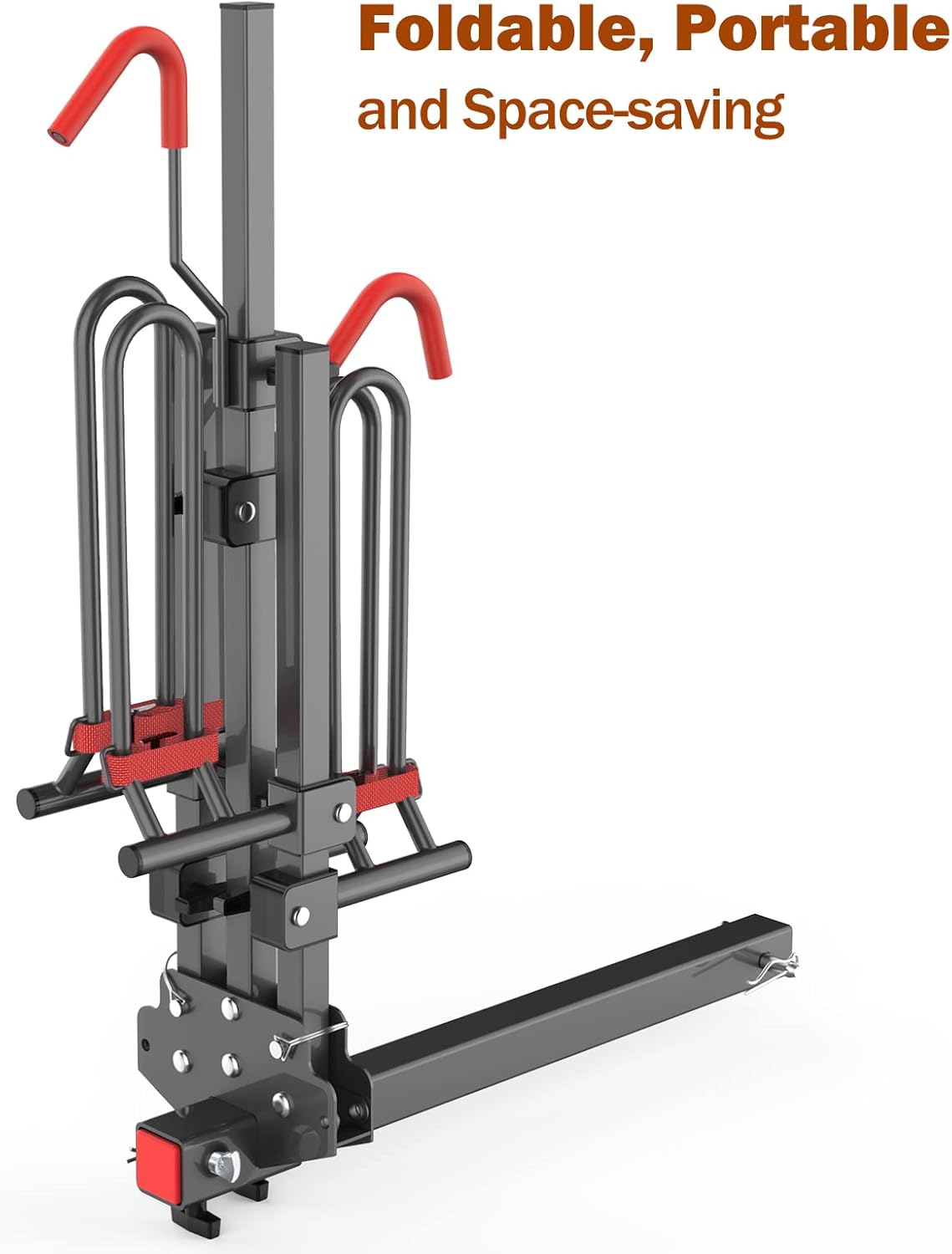 Hitch Mounted Foldable 2-Bike Rack Platform Style Carrier H10730