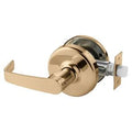 Bright Bronze Cylindrical Lock U623