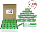 500 Pieces 5 Gram Plastic Makeup Sample Jar Containers F3866