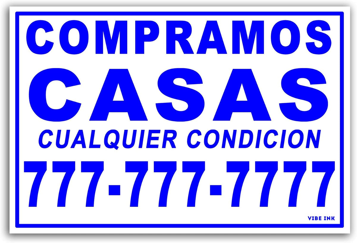 100-Pack of 12 x18 Yard Signs X79339