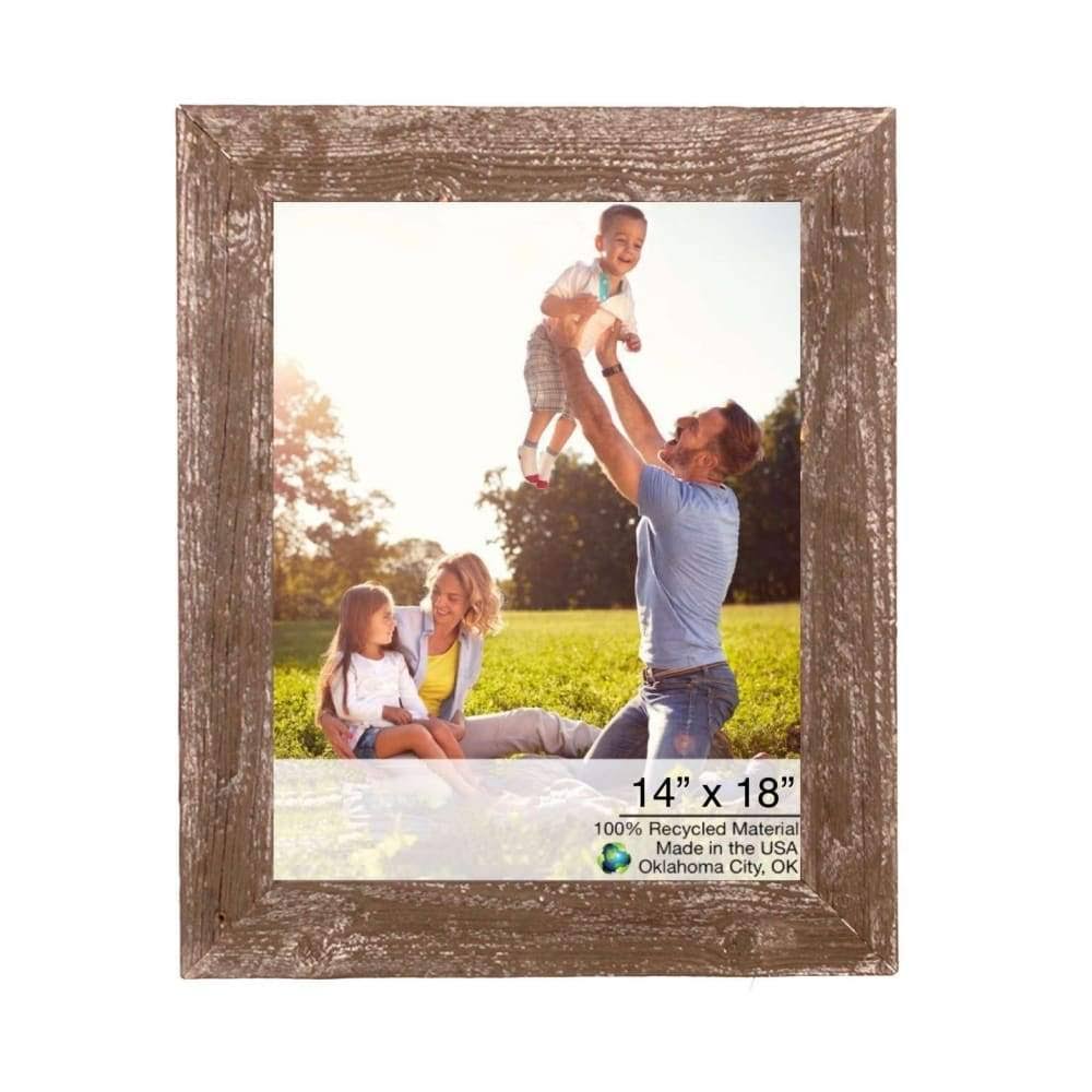 Rustic Red Wooden Frame L394