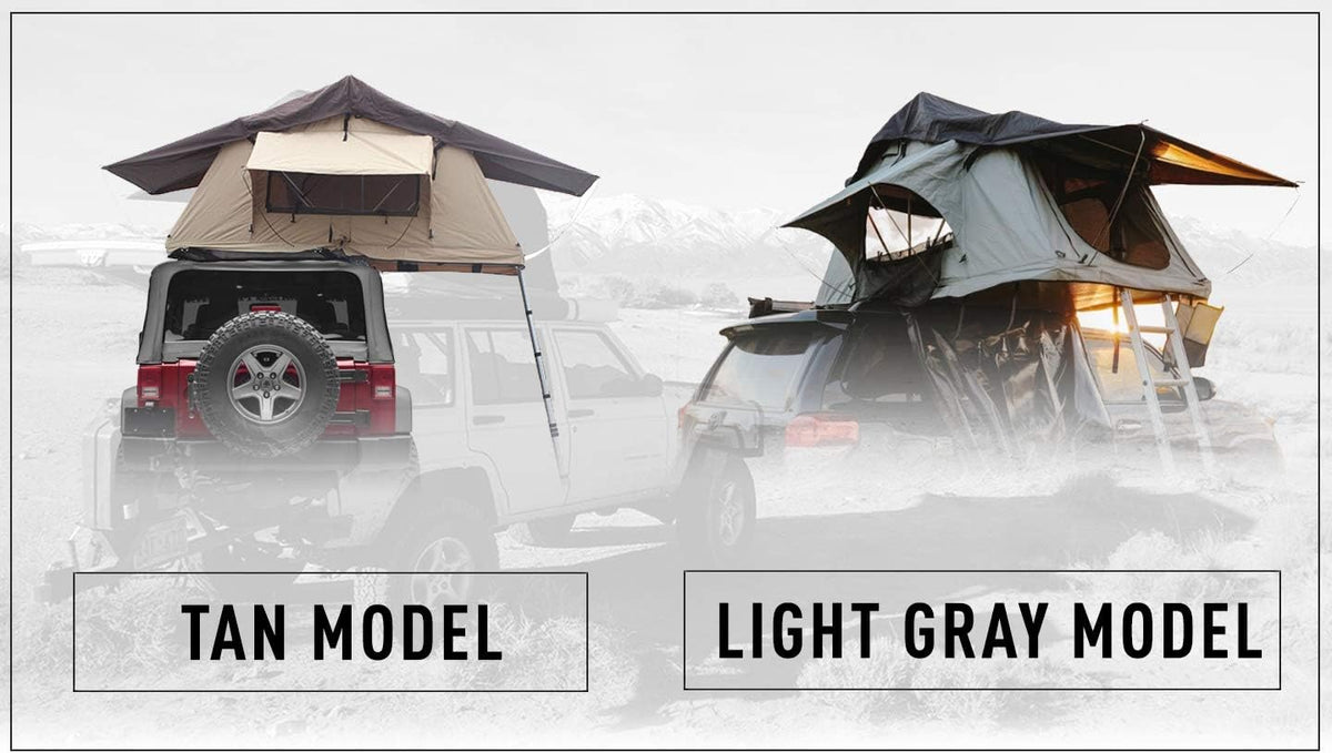 Tan Rooftop Tent for Truck SUV Car B660