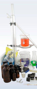 Borosilicate Glass Chemistry Glassware Labware Set D5638