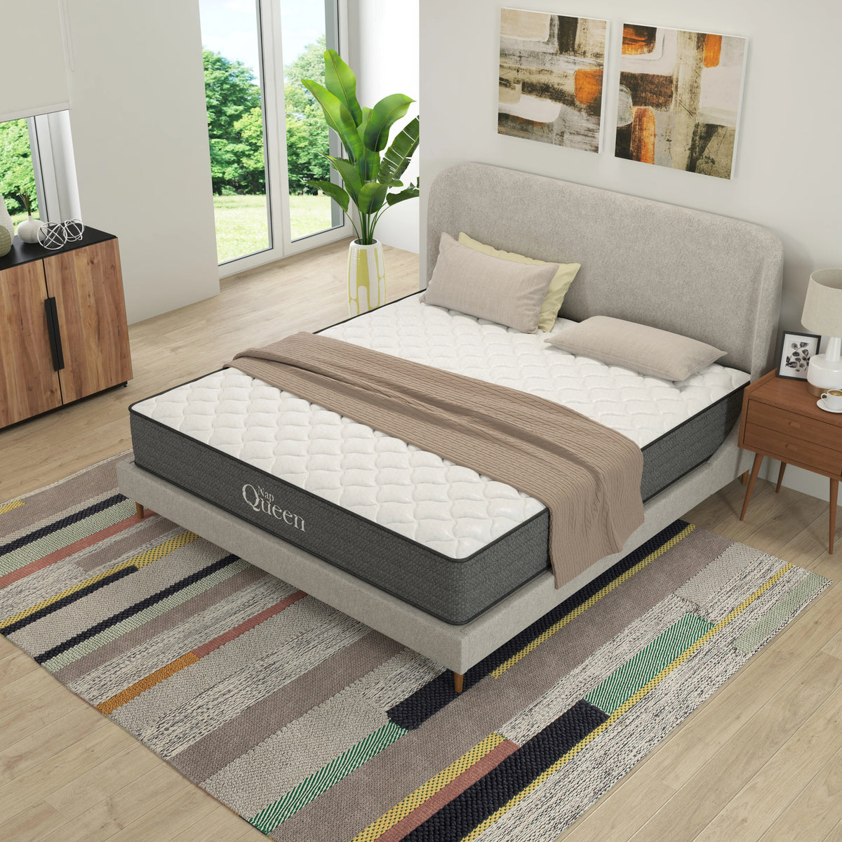 Queen Size Hybrid Mattress J249
