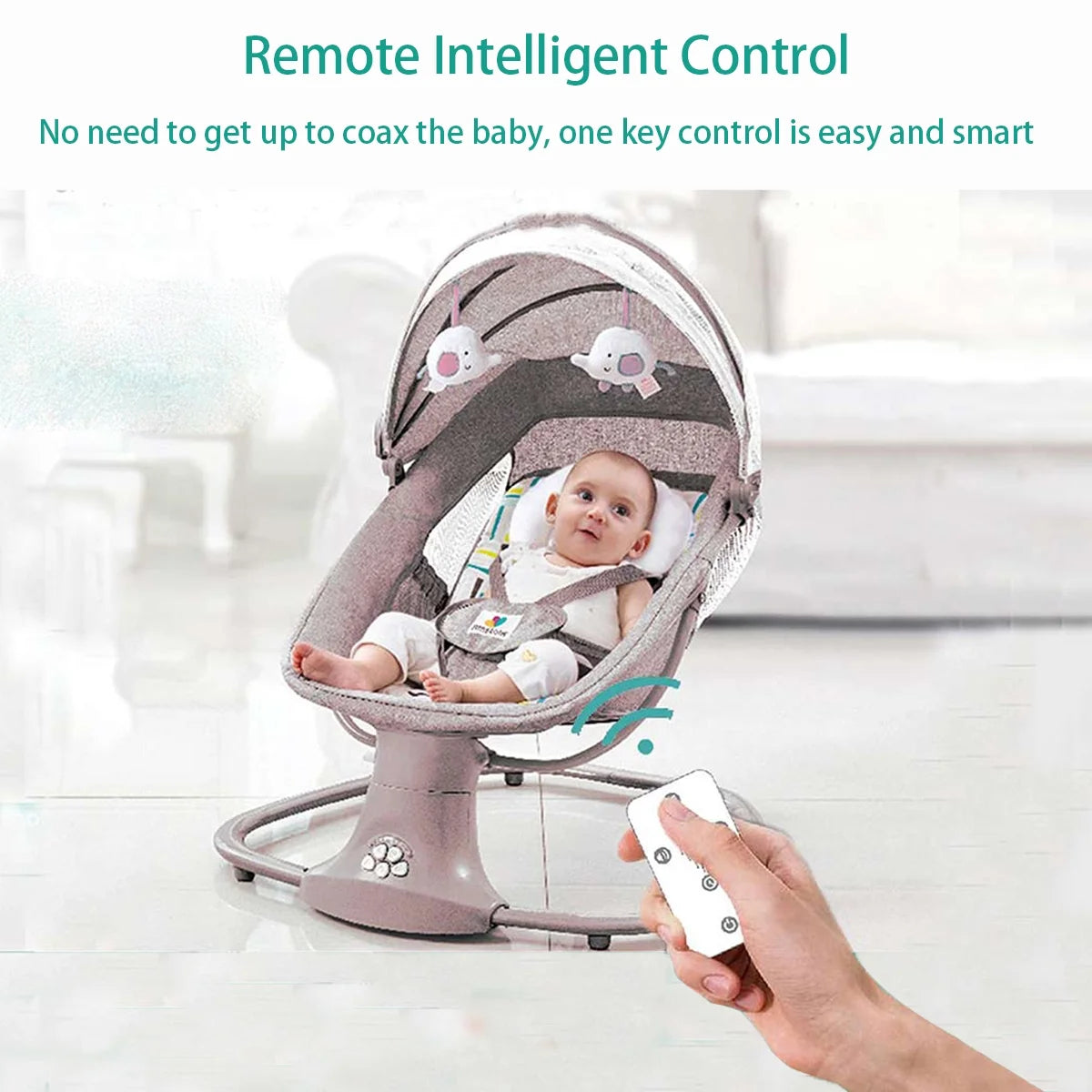 Electric Portable 2 in 1 Baby Swing Bouncer Seat Z26927