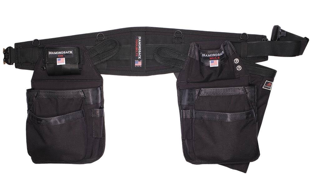 Black Medium Carpenter Tool Belt N8031