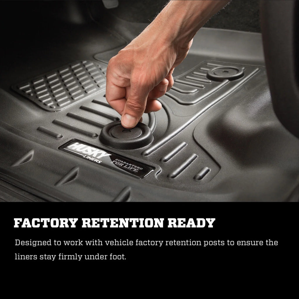 Grey Front & 2nd Seat Floor Liners O13724