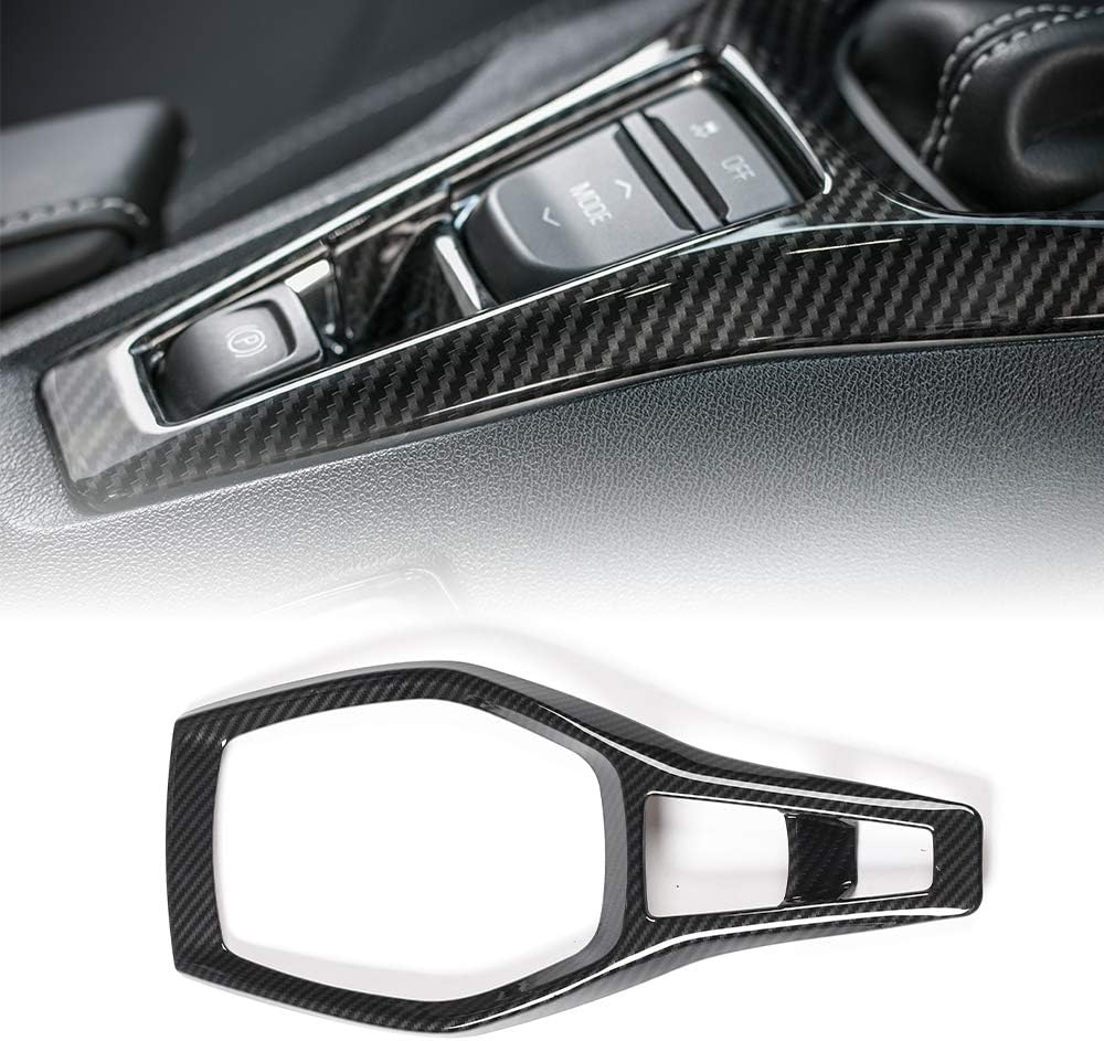 Carbon Fiber Dash Board Decor Sticker for Chevrolet Camaro, Pack of 2 H170357