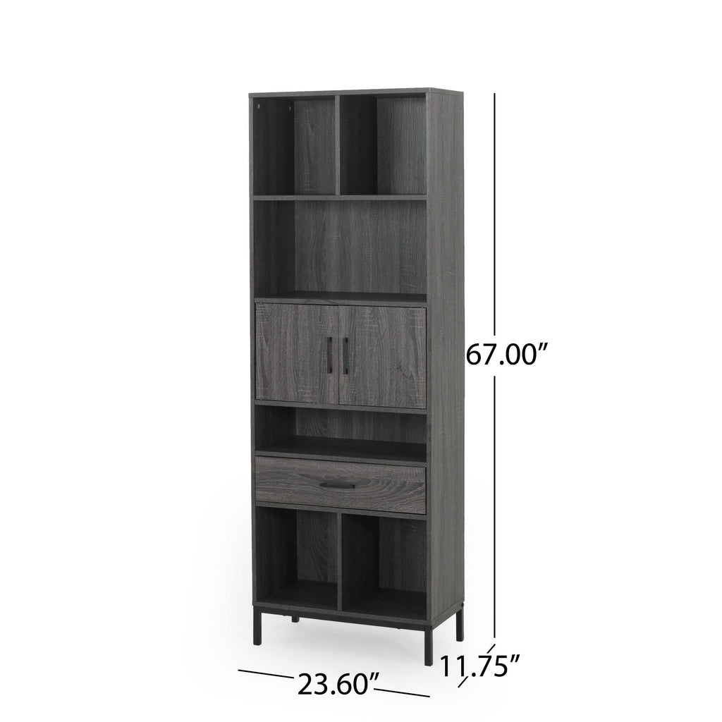 Faux Wood Cube Unit Bookcase N233