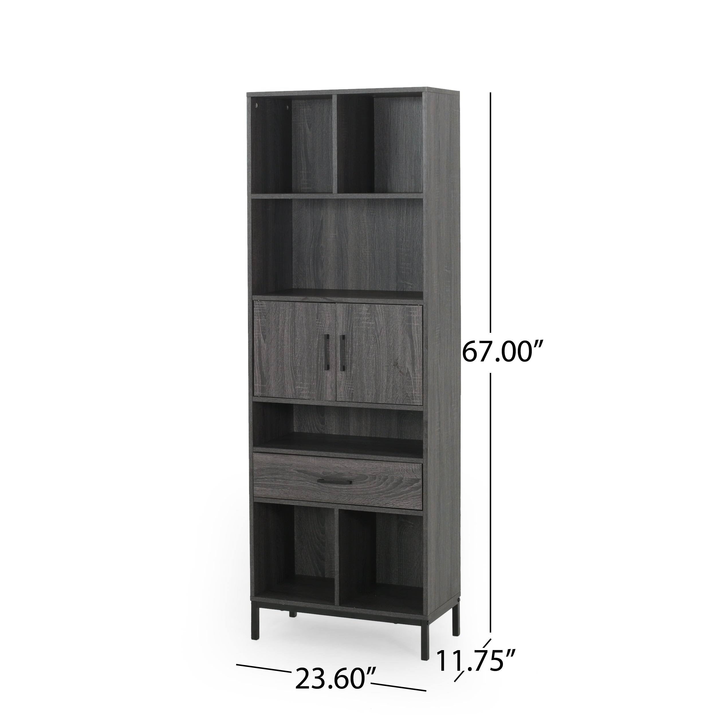 Faux Wood Cube Unit Bookcase N233