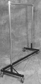Heavy Duty Single Rail Z Rack White J37430