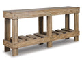 Casual Sofa Console Table Brown M189782