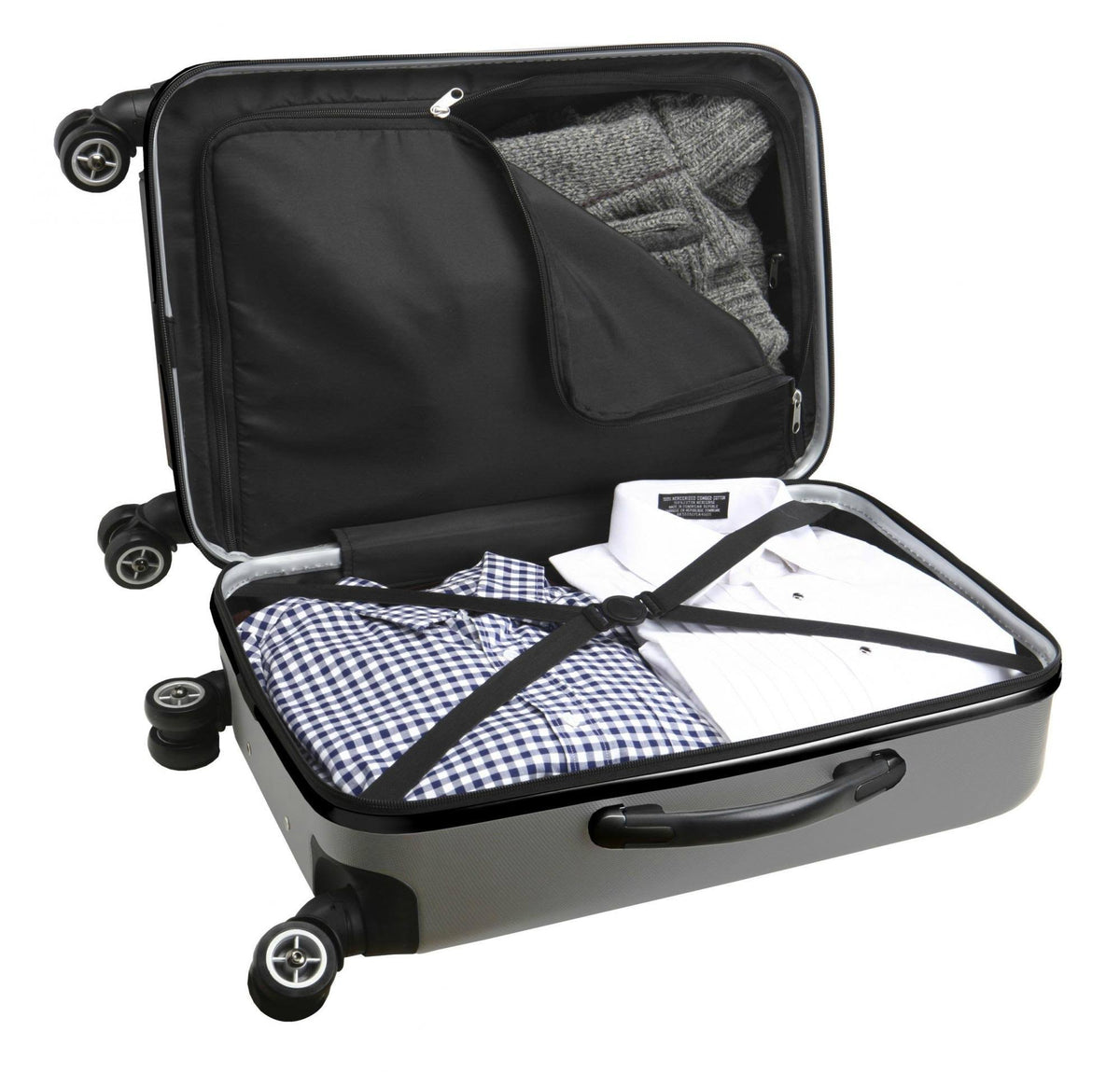 Silver Hardside Suitcase X108106