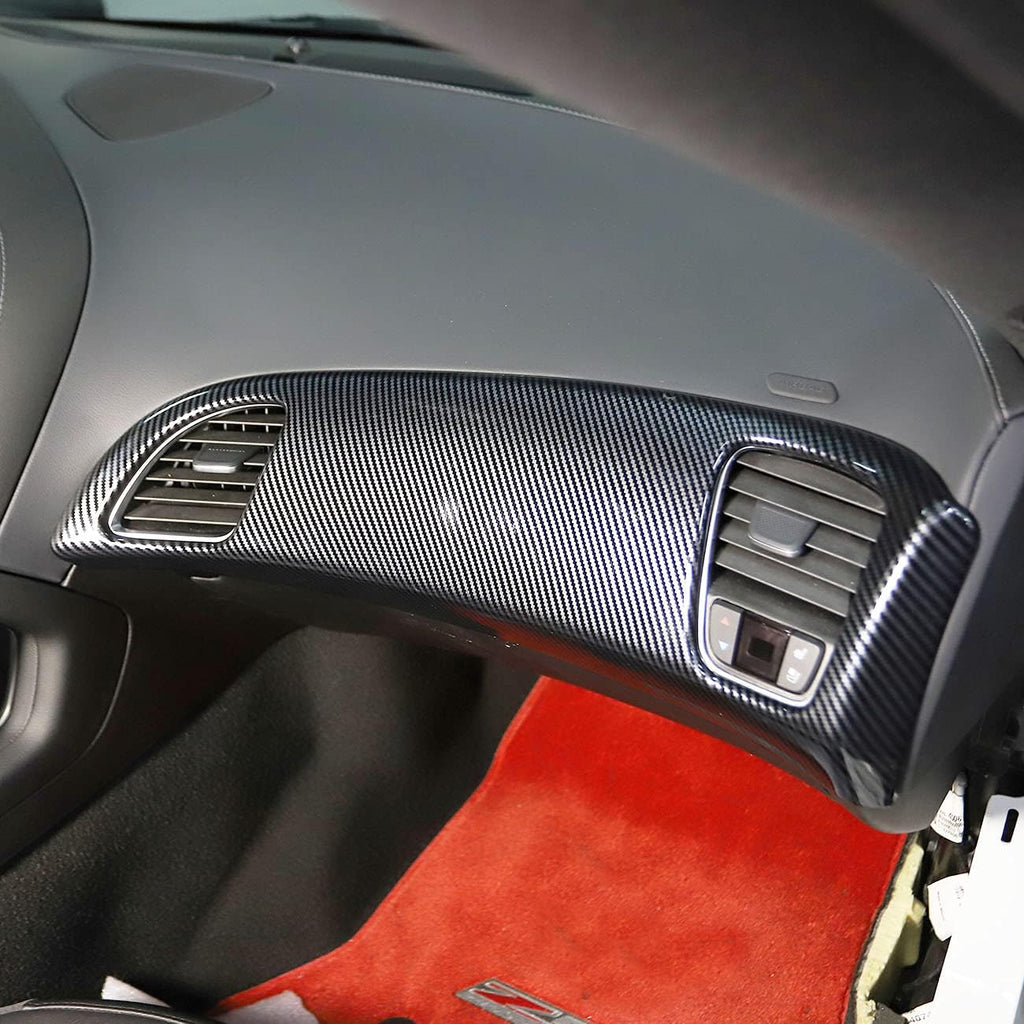 Carbon Fiber Dashboard Panel Decor Cover P927