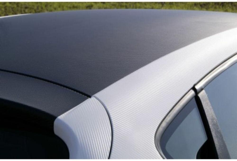 White Carbon Fiber Vinyl Flex Wrap Pack of 2 N1161