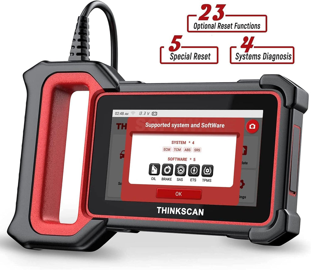 Car Scanner Plus S6 Code Reader, Diagnostic Scanner with Oil SAS EPB TPMS Reset U421146