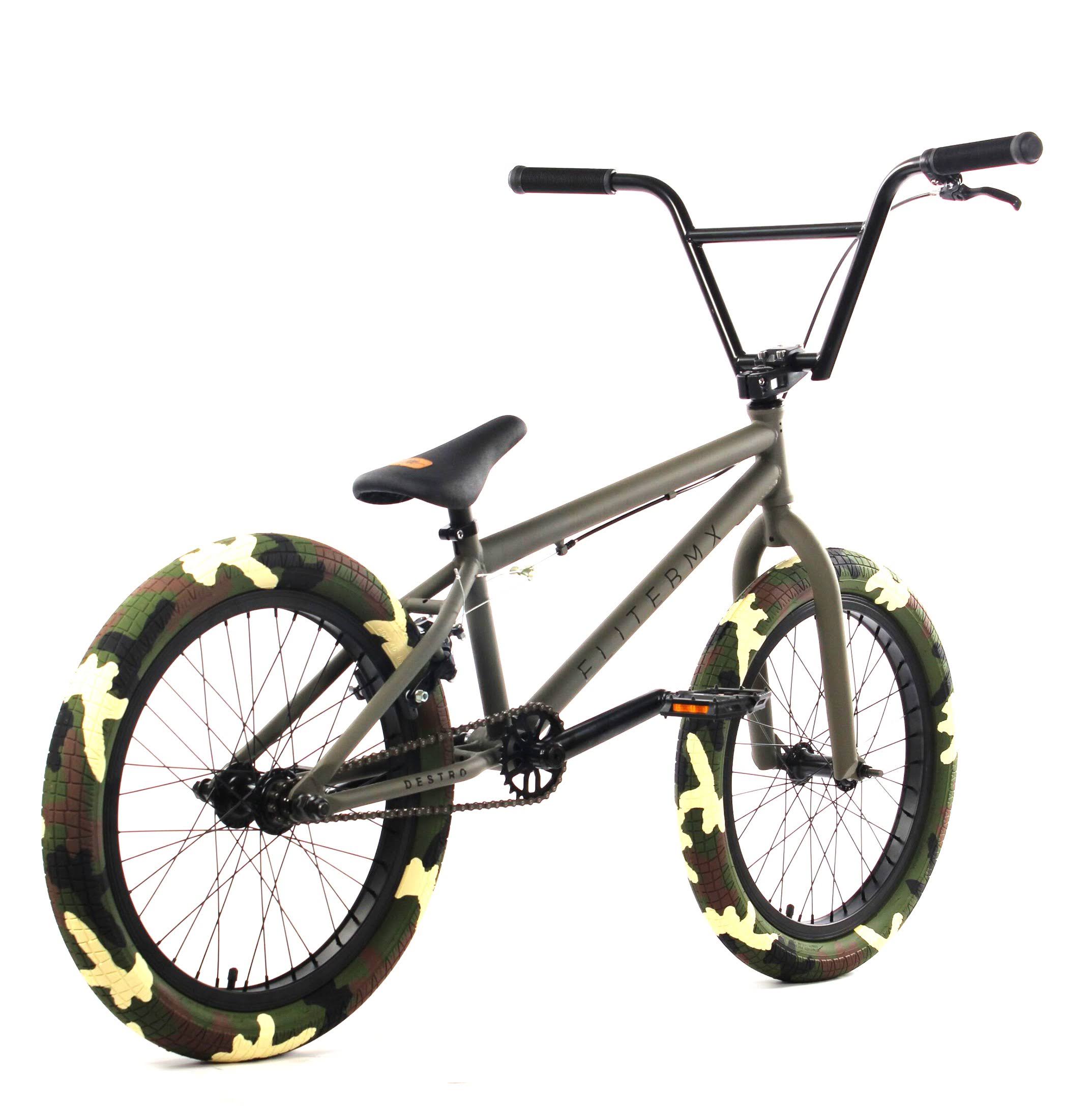Raw Camo Freestyle BMX Bike E5411