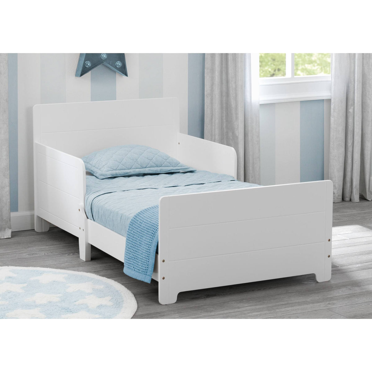 Bianca White Toddler Bed N8384