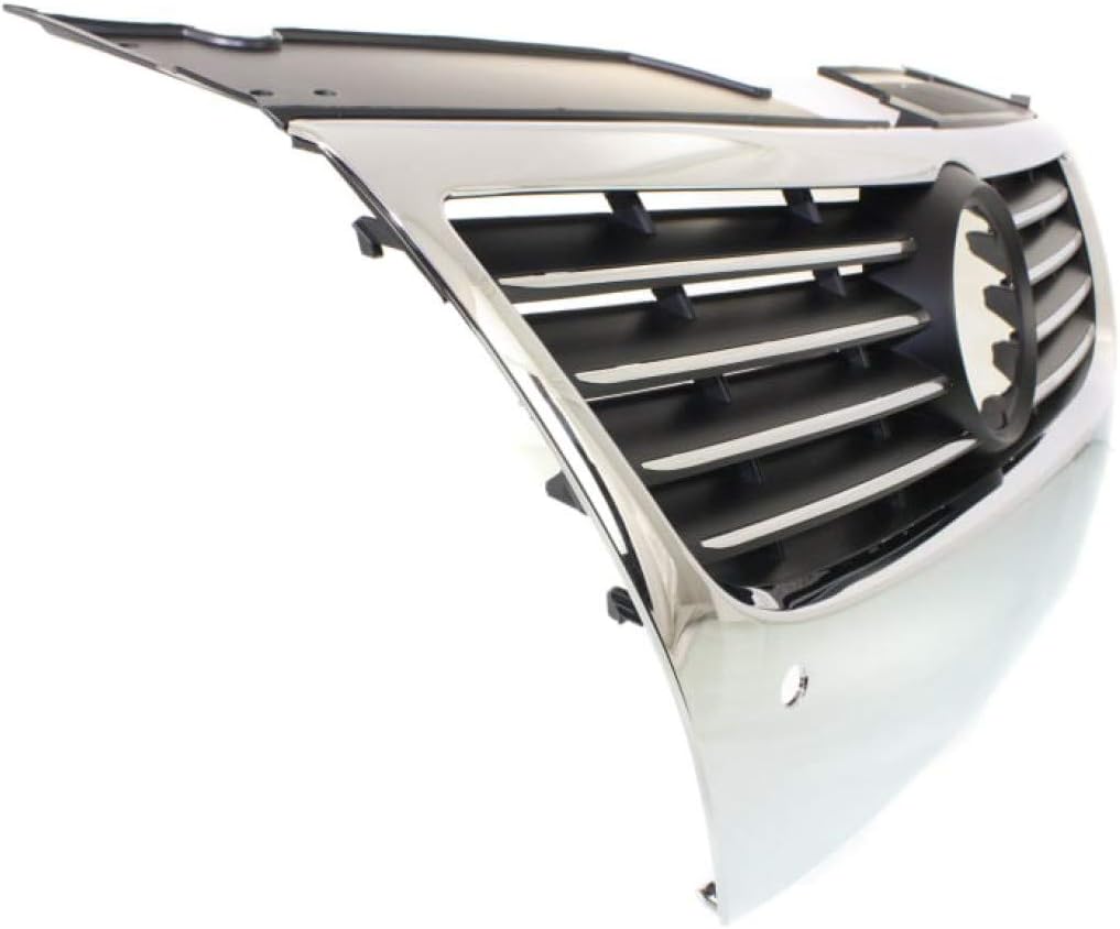 Chrome Shell Black Insert Grille Assembly for Volkswagen Passat 2006-2010 K5608