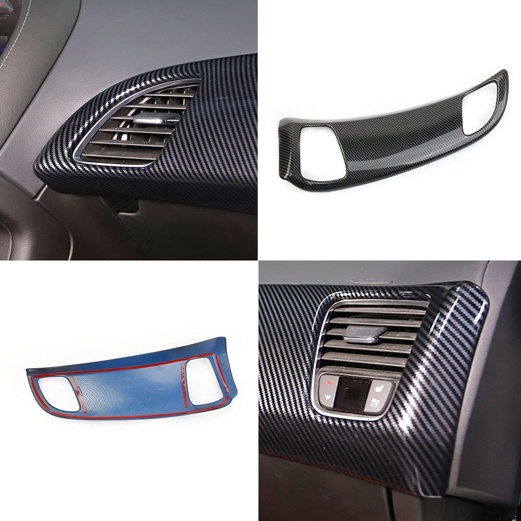 Carbon Fiber Dashboard Panel Decor Cover P927
