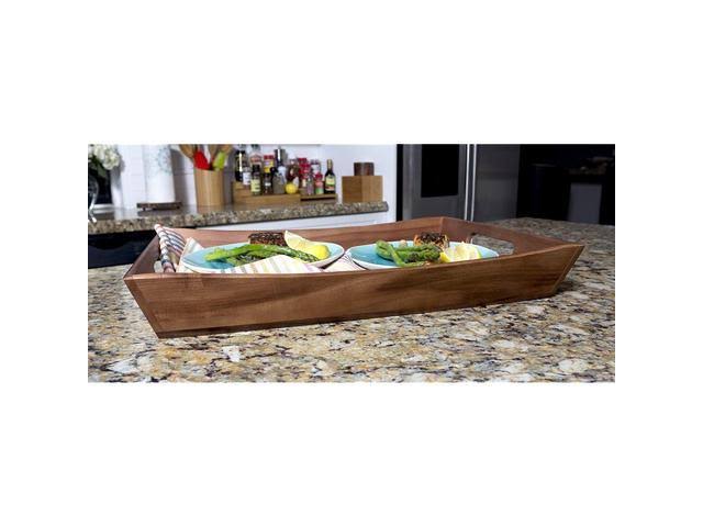 Acacia Curved Serving Tray T49692