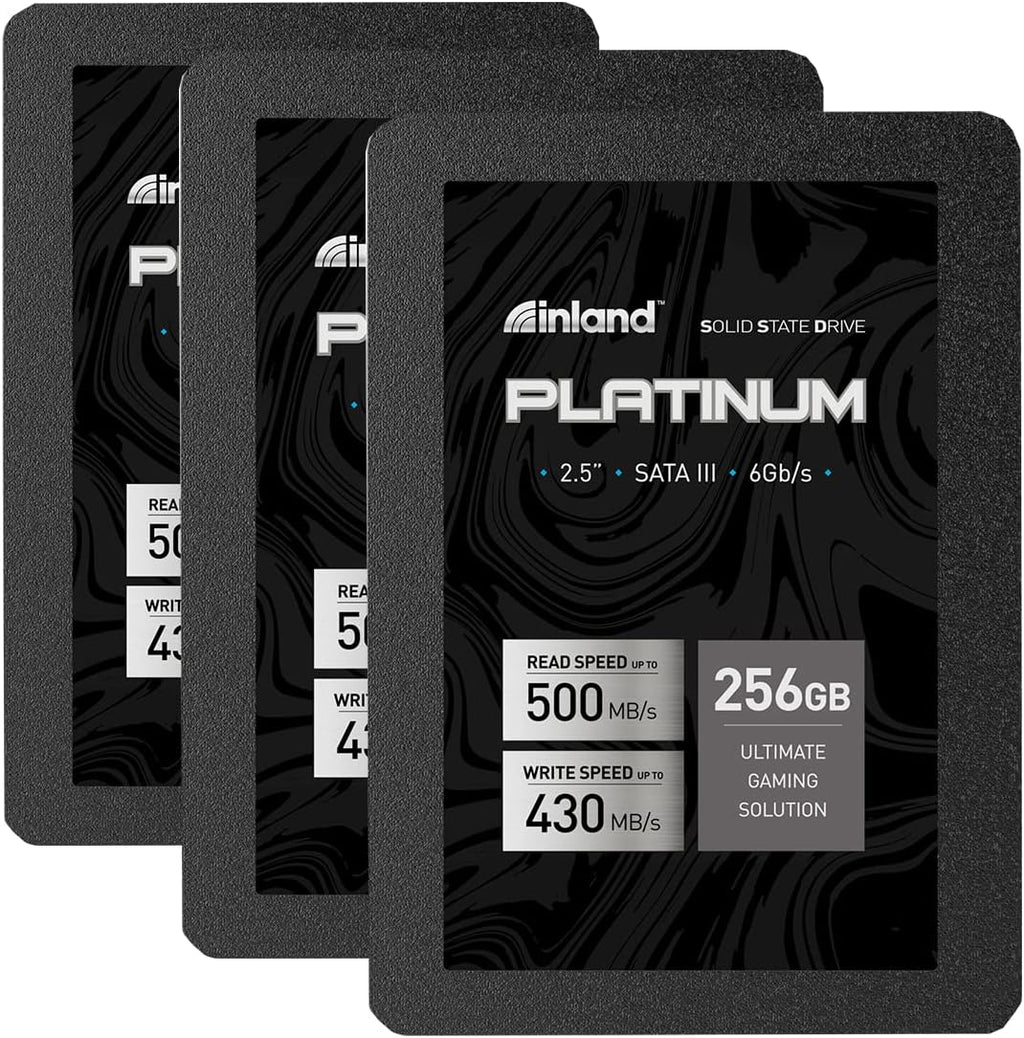 3 Pack 512GB SSD SATA III 2.5" Internal Solid State Drive U581