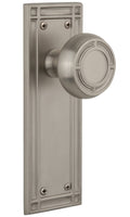Satin Nickel Mission Door Knob Z4342