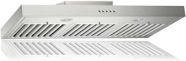 Under Cabinet Range Hood, 3-Speed, 750 CFM, Baffle Filters E970385
