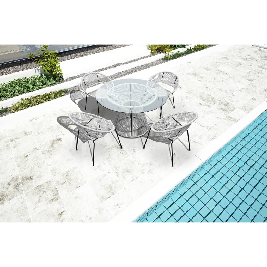 White Lightning Dining Table N43961