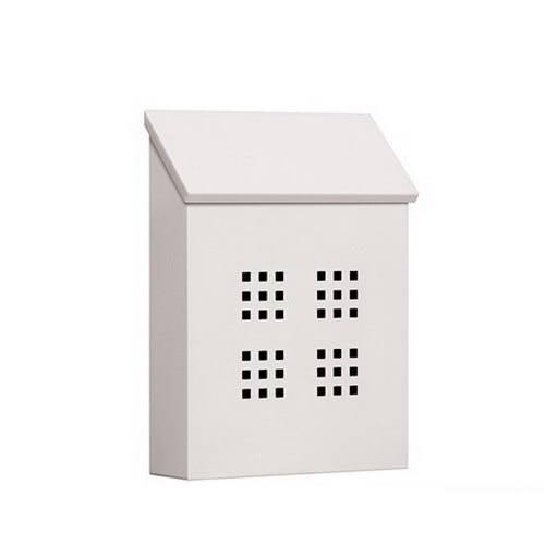 White Traditional Decorative Mailbox L57683