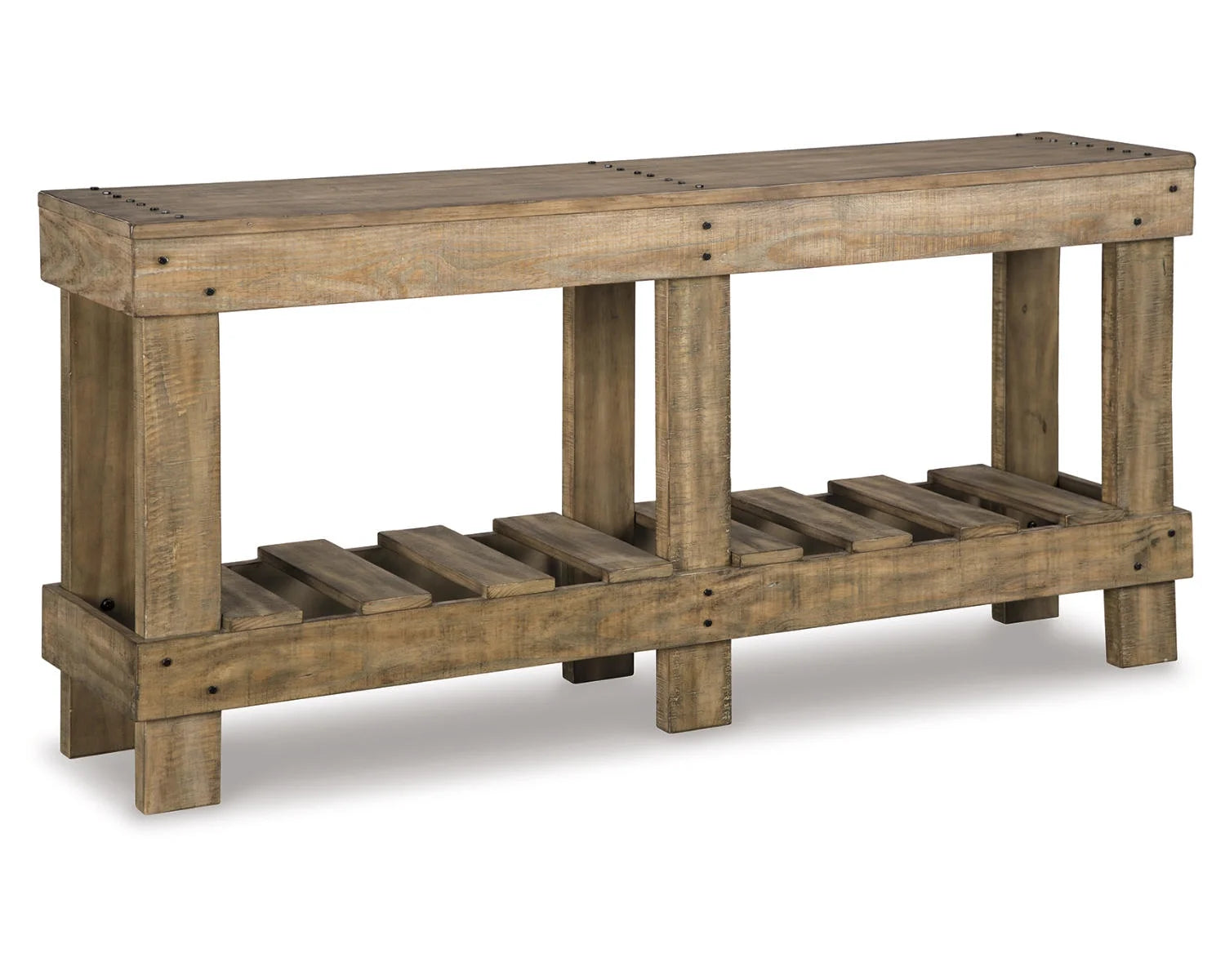 Casual Sofa Console Table Brown M189782