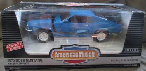 1:18 1970 Mustang Boss 302 Grabber Blue Car R884829