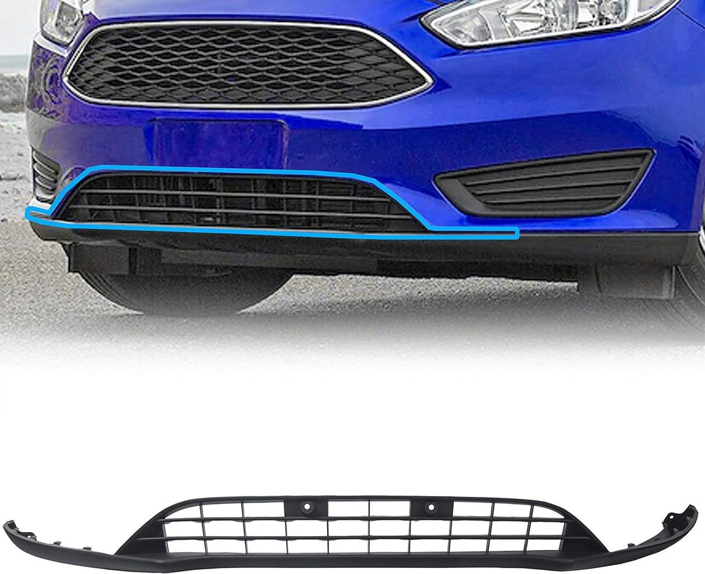 Front Bumper Lower Spoiler Panel Compatible with 2015-2018 Ford Focus Y8622