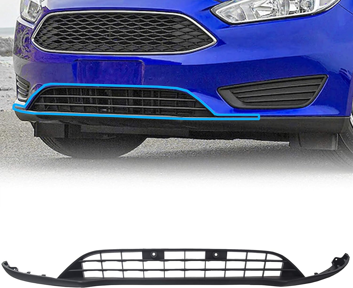 Front Bumper Lower Spoiler Panel Compatible with 2015-2018 Ford Focus Y8622