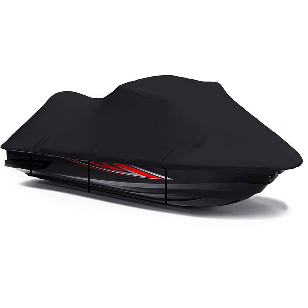 Black Jet Ski Cover for Sea Doo PWC 2000 2001 2002 2 Seater N946