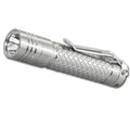 Silver Titanium AA LED Flashlight Q11506