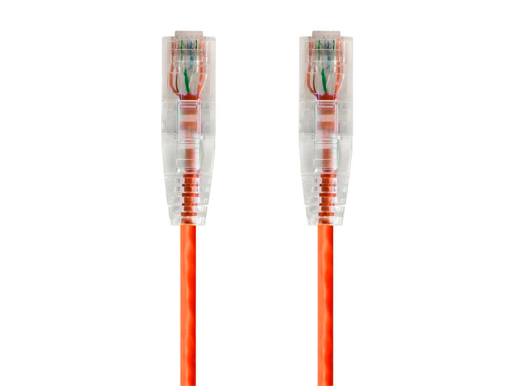 Orange Snagless RJ45 Cat6 Ethernet Patch Cable 50 Feet G652