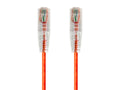 Orange Snagless RJ45 Cat6 Ethernet Patch Cable 50 Feet G652