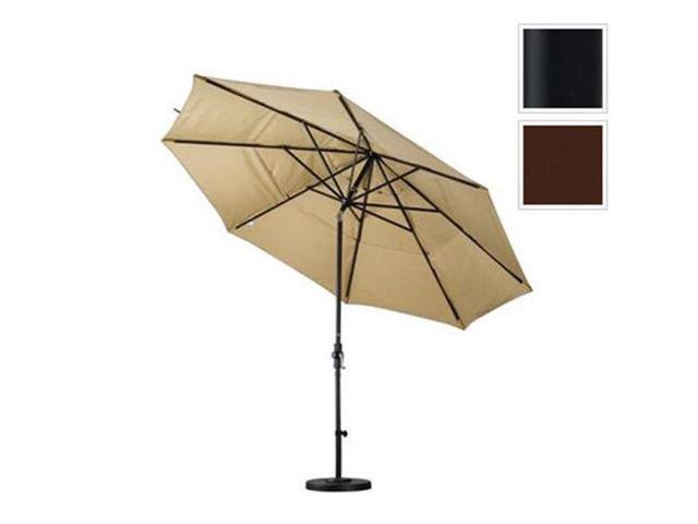 11 ft. Aluminum Double Vent Tilt Market Umbrella N21374