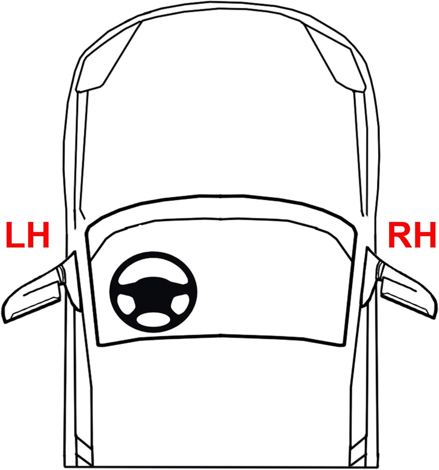 Front Window Regulator with Motor Pack of 2 P128063
