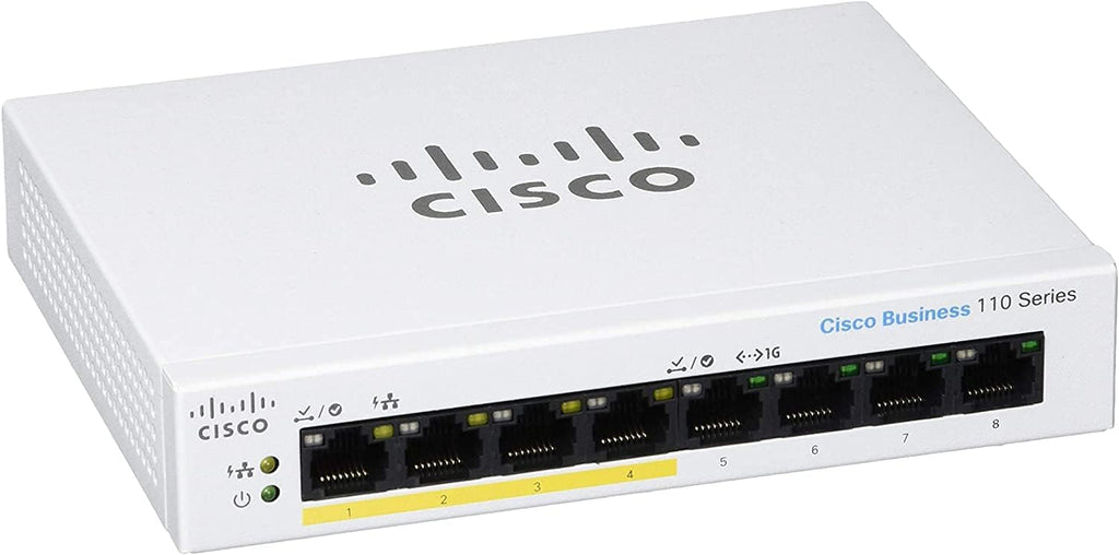 8 Port GE Unmanaged Switch with Partial PoE M295337