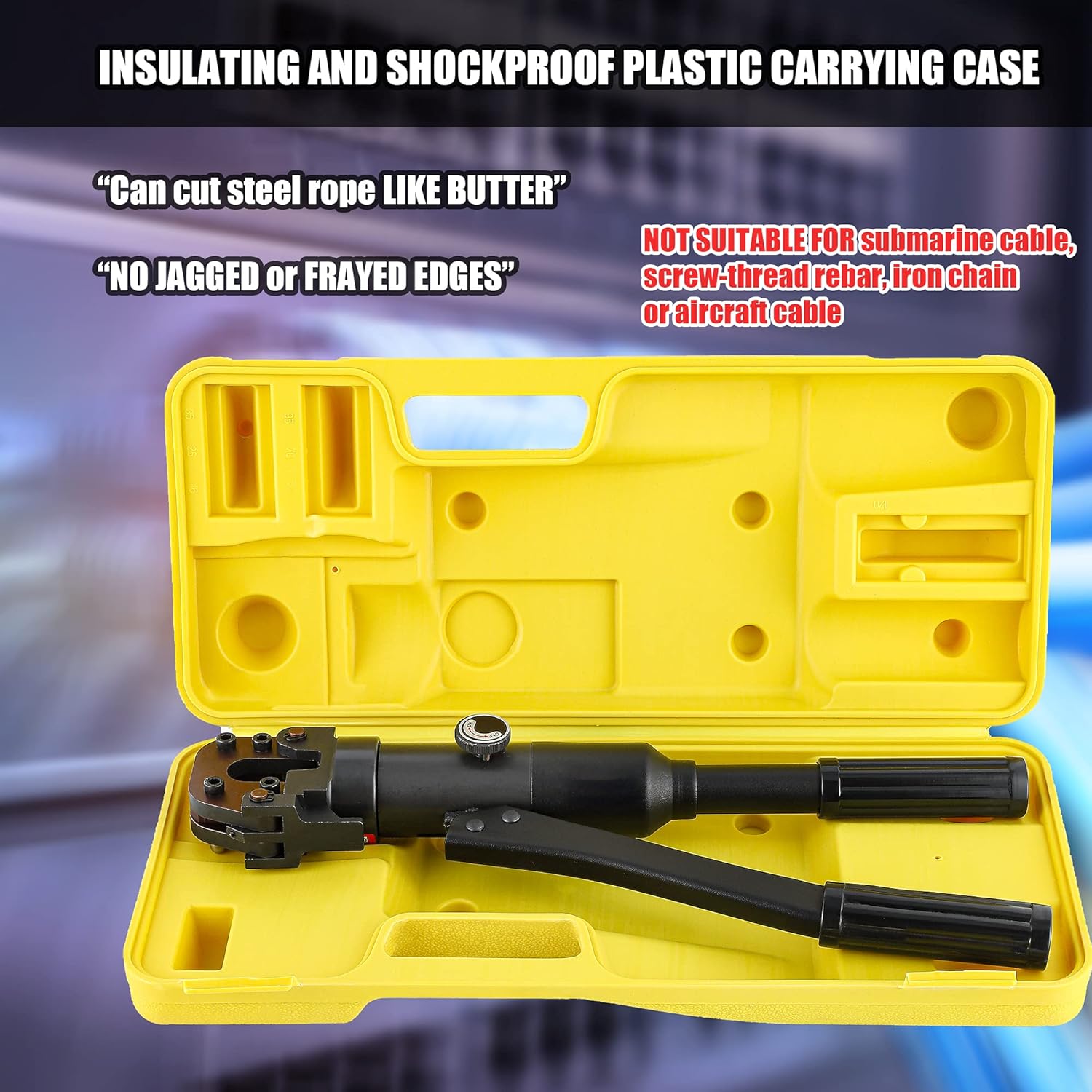 Hydraulic Cable Cutter φ25/32” 60KN Steel Wire Cutter H78168